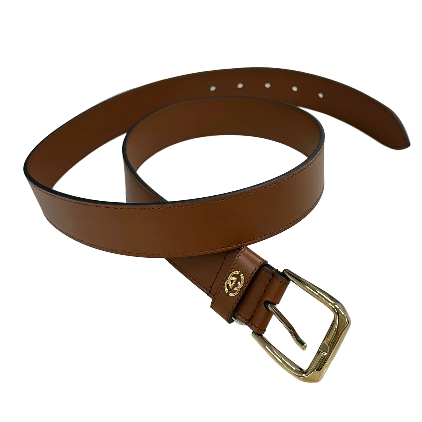 CINTURA GUCCI IN PELLE LISCIA