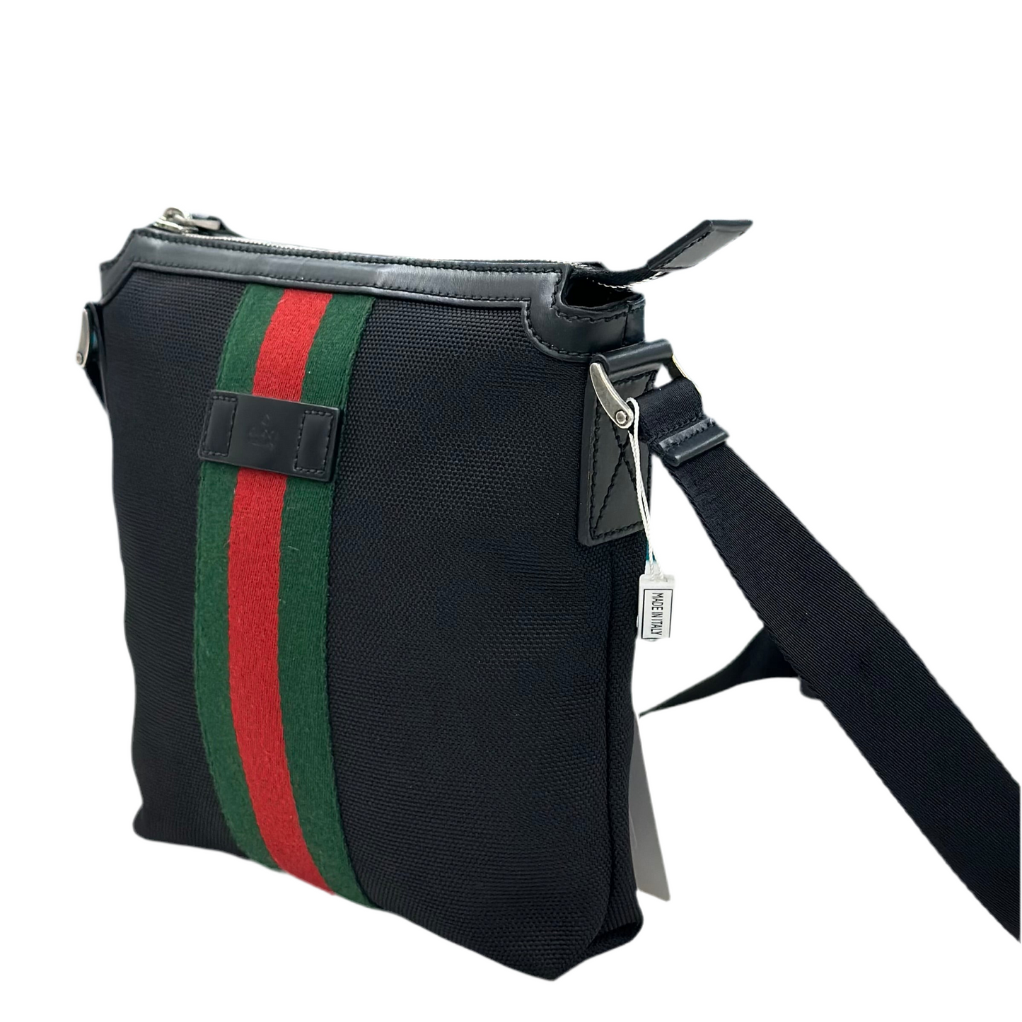 TRACOLLA GUCCI FASCIA WEB
