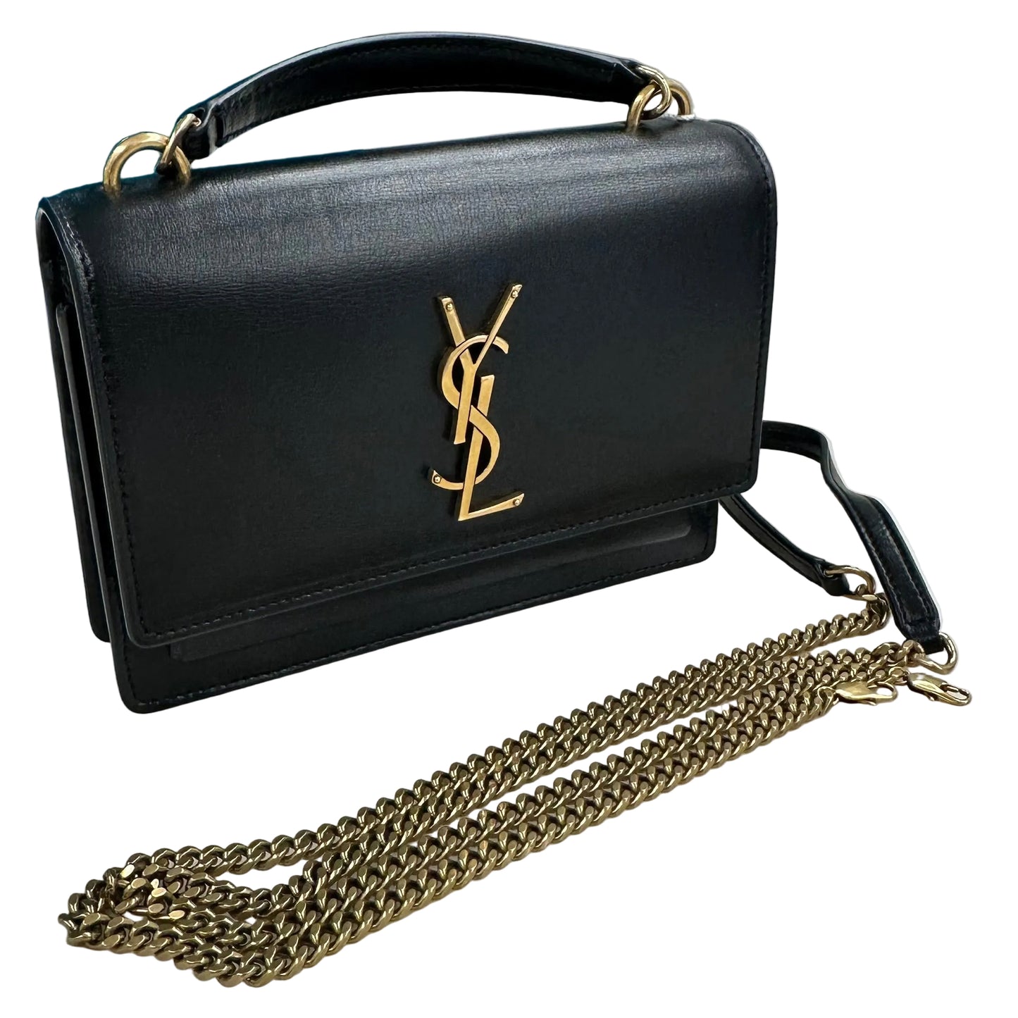 SAINT LAURENT SUNSET CHAIN WALLET