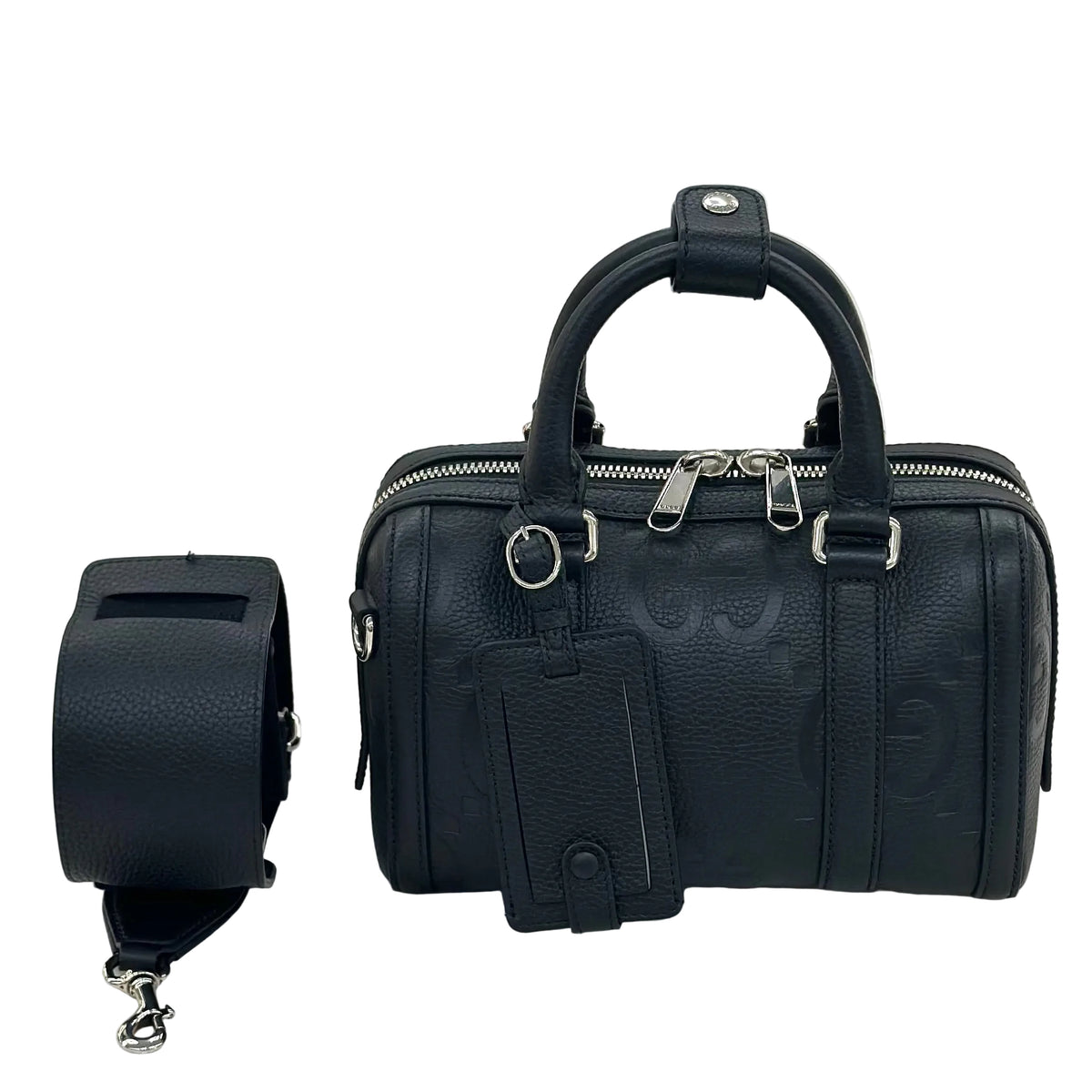 BAULETTO GUCCI JUMBO GG MINI DUFFLE BAG