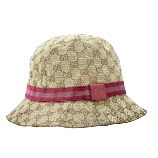 CAPPELLO GUCCI IN TESSUTO GG