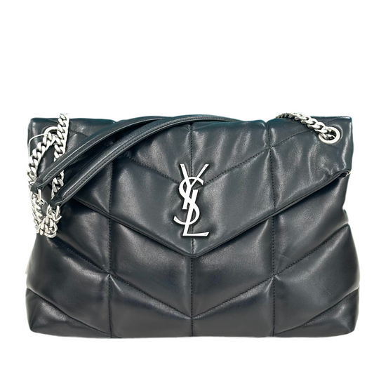 YVES SAINT LAURENT PUFFER IN NAPPA TRAPUNTATA