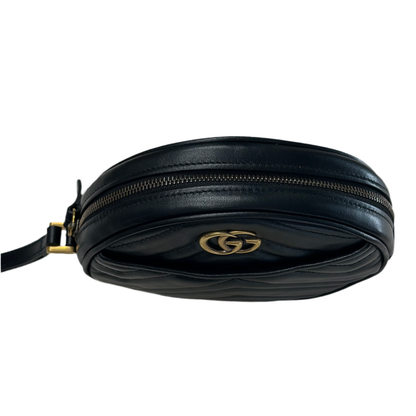 GUCCI GG MARMONT ROUND CLUTCH BAG