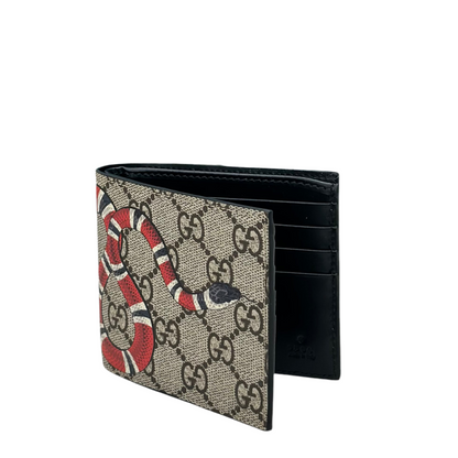 PORTAFOGLIO GUCCI BI- FOLD KINGSNAKE