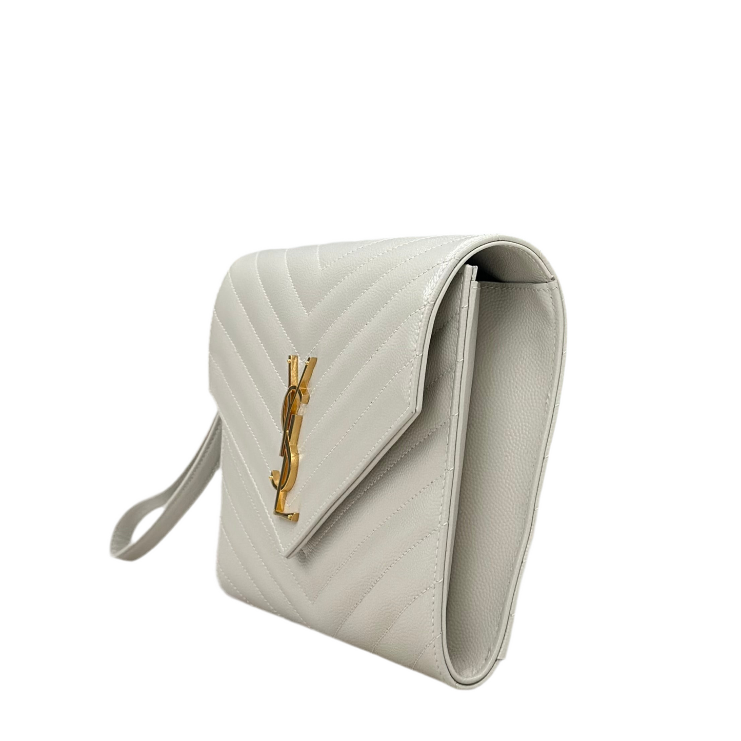 SAINT LAURENT CASSANDRE MATELASSÈ FLAP POUCH