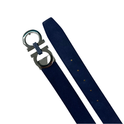 CINTURA FERRAGAMO IN CAMOSCIO