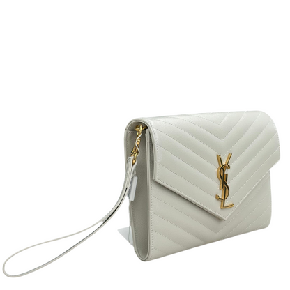 SAINT LAURENT CASSANDRE MATELASSÈ FLAP POUCH