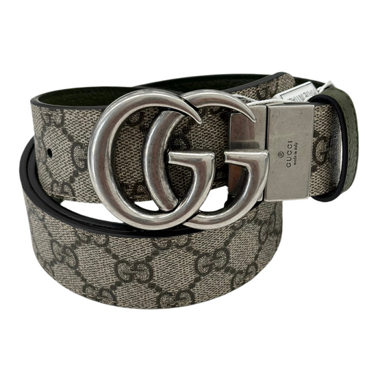 Cintura Gucci GG Supreme Reversibile