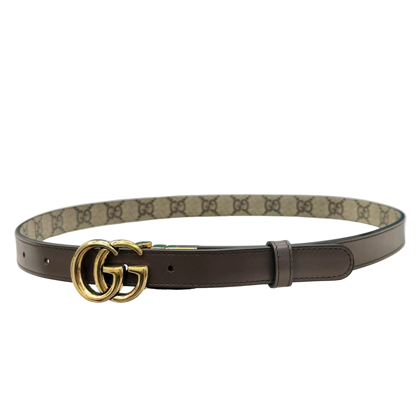 CINTURA GUCCI REVERSIBILE