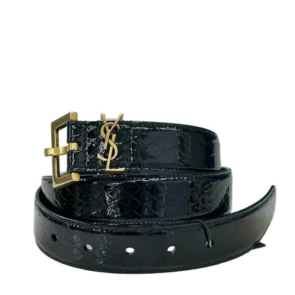 CINTURA SAINT LAURENT STAMPA PITONE