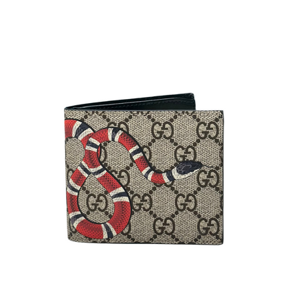 PORTAFOGLIO GUCCI BI- FOLD KINGSNAKE