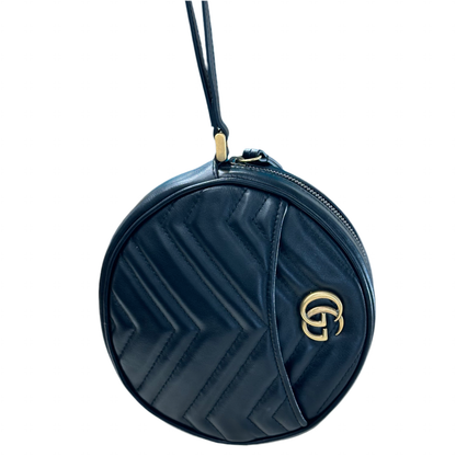 GUCCI GG MARMONT ROUND CLUTCH BAG