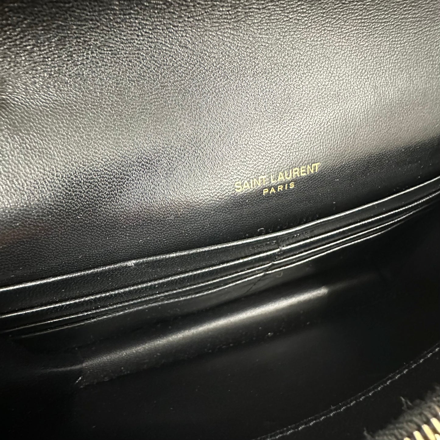 SAINT LAURENT ENVELOPE CHAIN WALLET