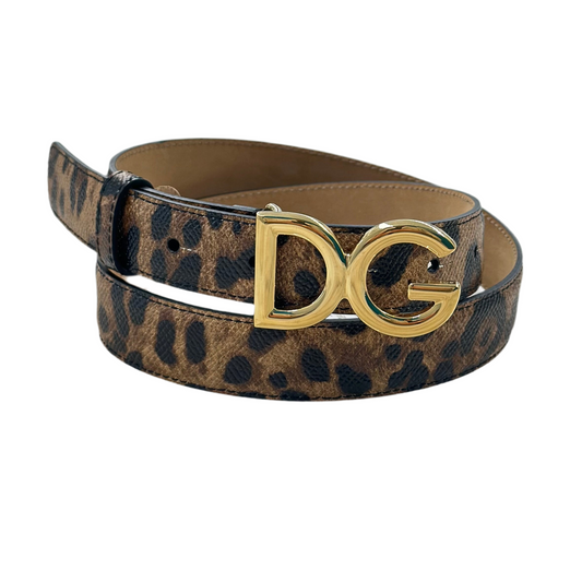CINTURA DOLCE&GABBANA ANIMALIER