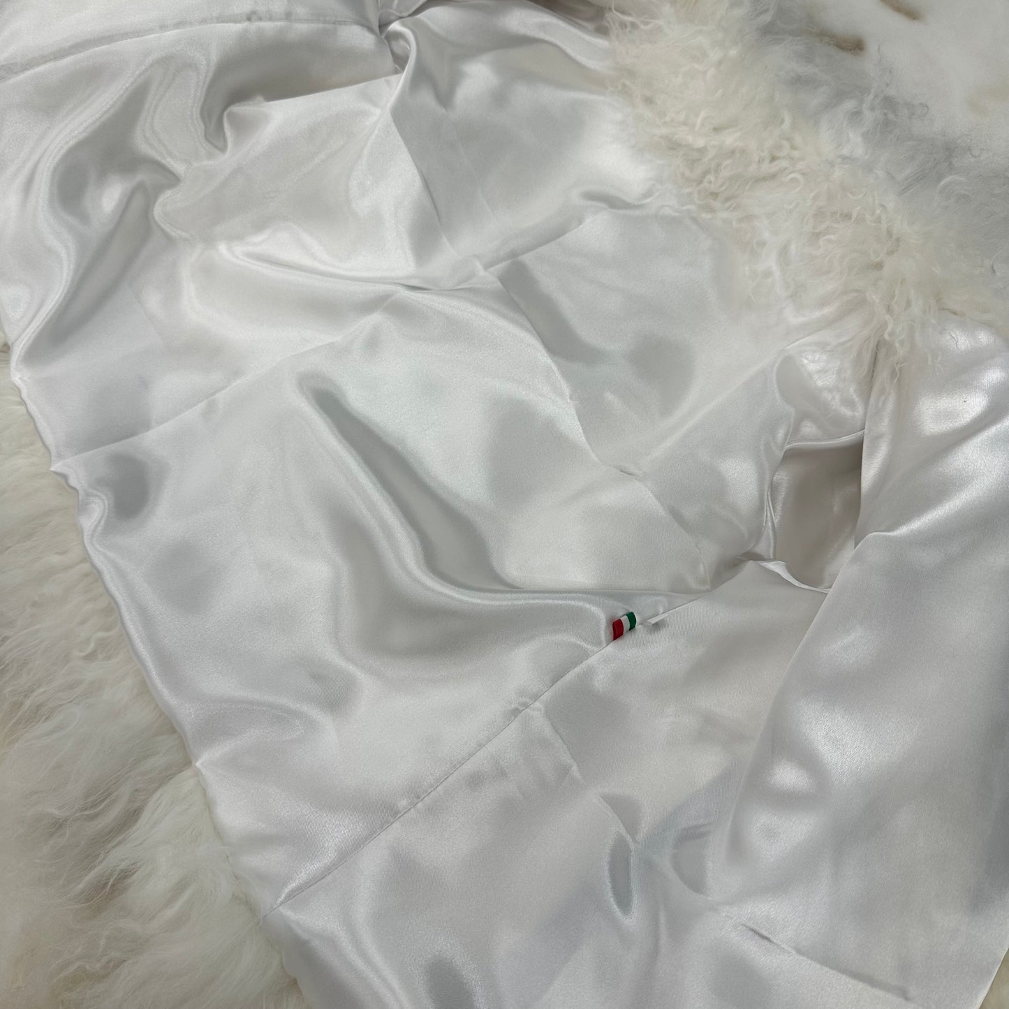 PELLICCIA MONGOLIA BIANCA