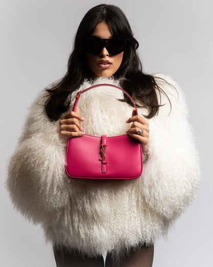 PELLICCIA MONGOLIA BIANCA