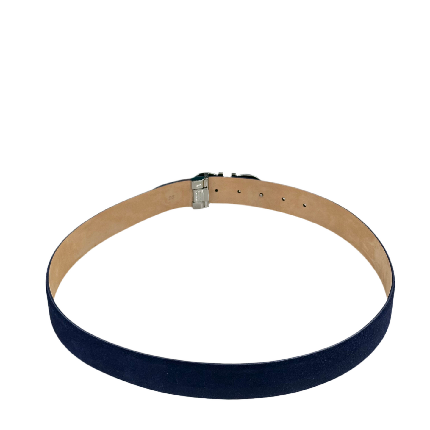 CINTURA FERRAGAMO IN CAMOSCIO