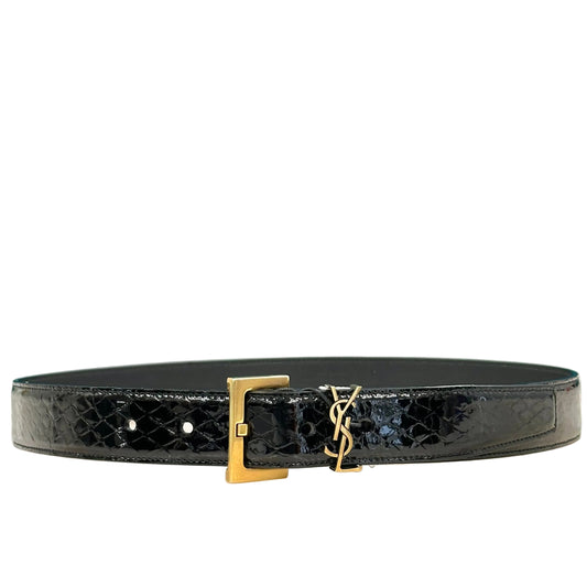 CINTURA SAINT LAURENT STAMPA PITONE