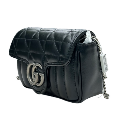 Tracolla Gucci Mini Marmont GG