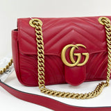 BORSA GUCCI MARMONT ROSSA