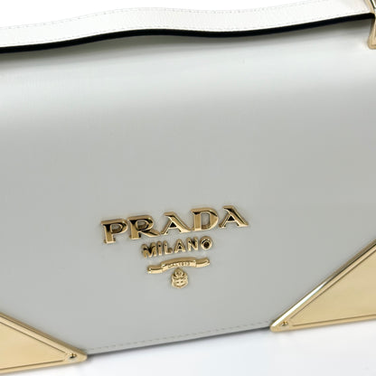 BORSA PRADA EMBLEME BIANCA