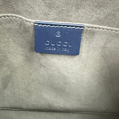 POCHETTE GUCCI IN PELLE FASCIA WEB