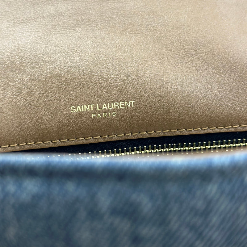 Borsa Saint Laurent Denim Niki Medium