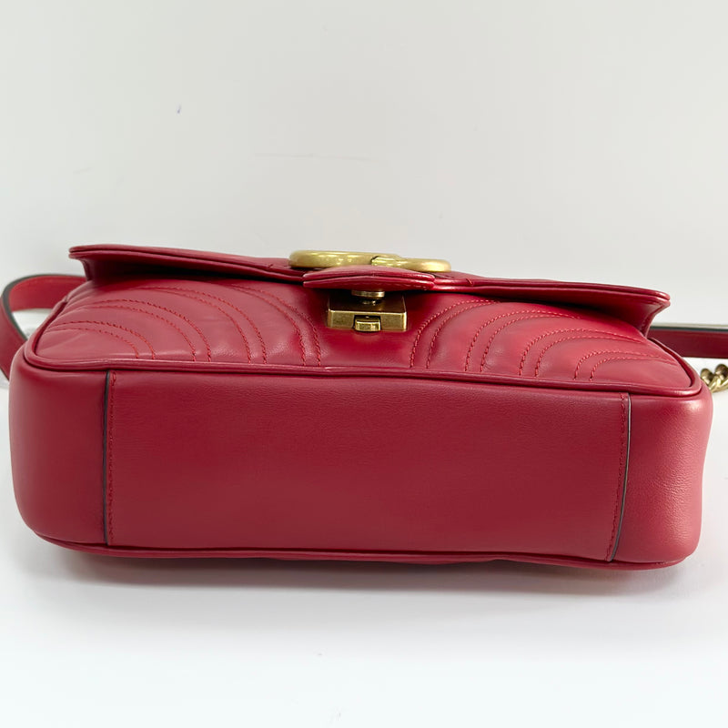 BORSA GUCCI MARMONT ROSSA