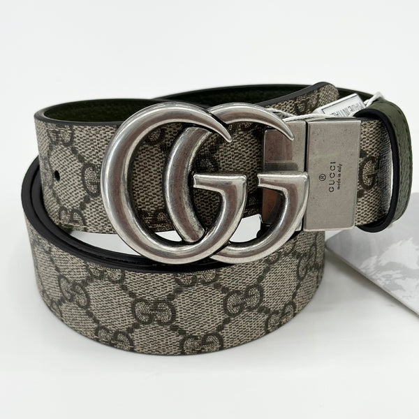 Cintura Gucci GG Supreme Reversibile