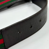 Cintura Gucci gg fascia web