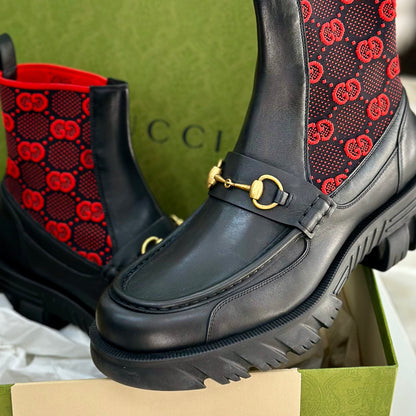Stivali Gucci GG In Pelle
