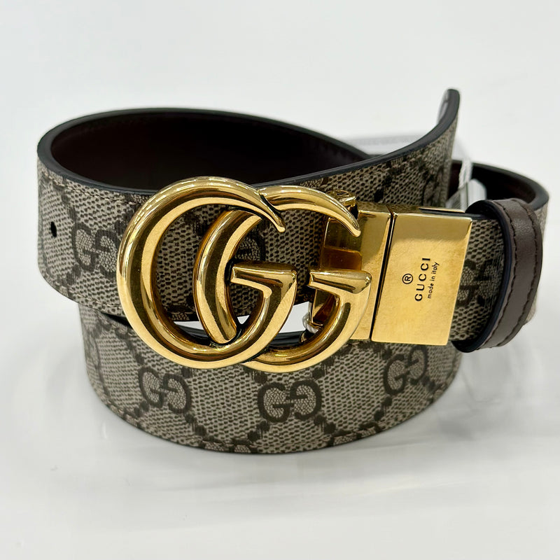 Cintura Gucci GG Supreme Reversibile