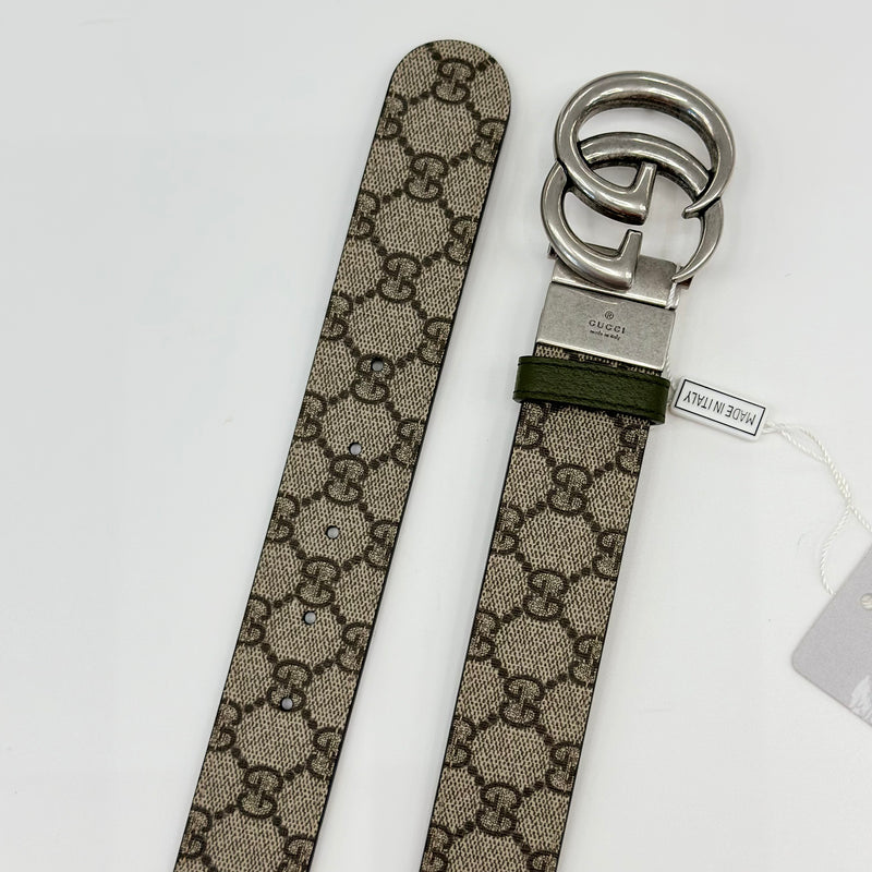 Cintura Gucci GG Supreme Reversibile