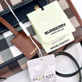 Borsa Burberry Tote Freya in Tela