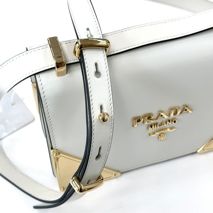 BORSA PRADA EMBLEME BIANCA