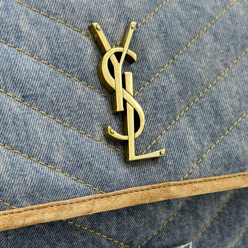 Borsa Saint Laurent Denim Niki Medium