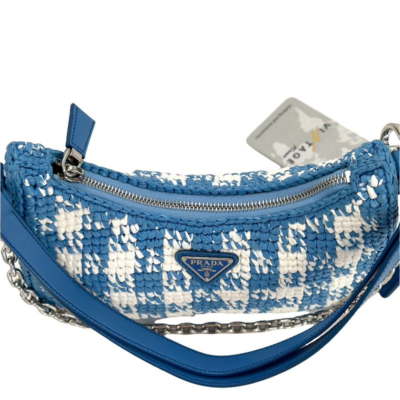 Borsa Prada Re- Edition Mini in Crochet