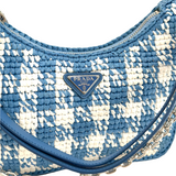 Borsa Prada Re- Edition Mini in Crochet