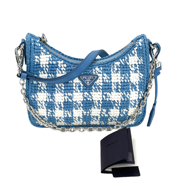 Borsa Prada Re- Edition Mini in Crochet