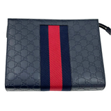 POCHETTE GUCCI IN PELLE FASCIA WEB