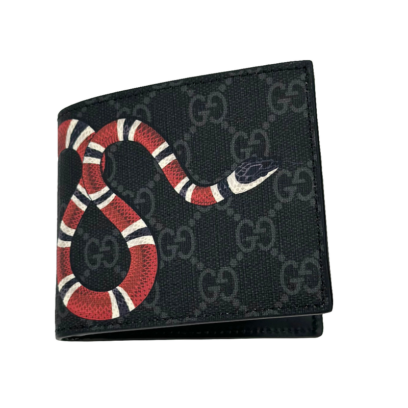 PORTAFOGLIO GUCCI GG SUPREME KINGSNAKE