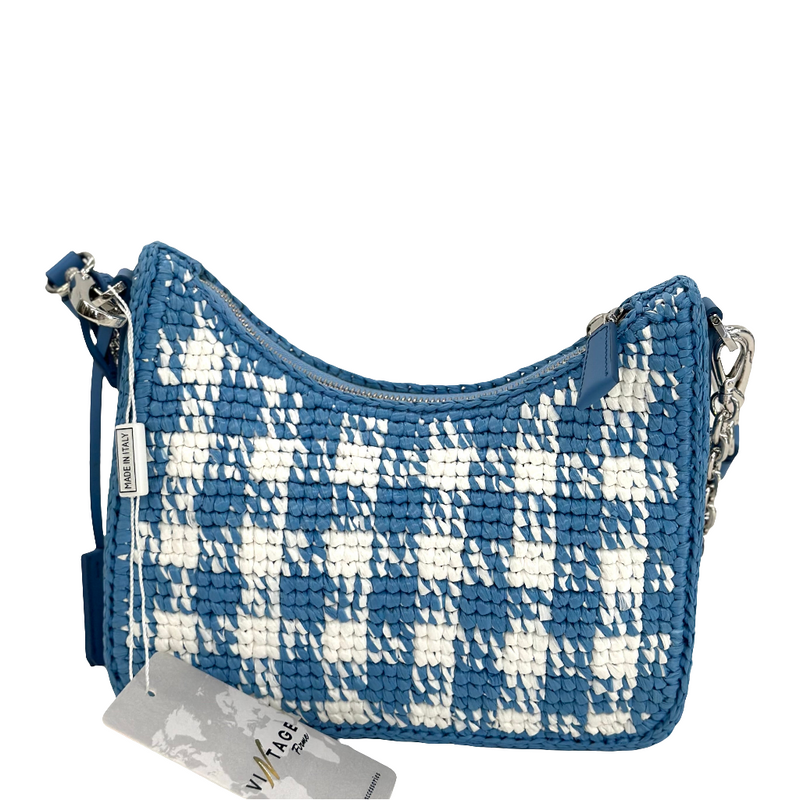 Borsa Prada Re- Edition Mini in Crochet